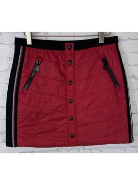 ALP-n-ROCK Women's Size Medium Valentina Quilted Skirt Insulated Red